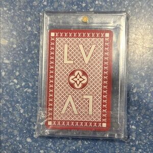 Louis Vuitton Playing Card - Five (5) of Diamonds  New in Plastic